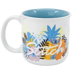 Stitch Taza Cerámica Desayuno Stitch Palms 400 ml>Disney Sale