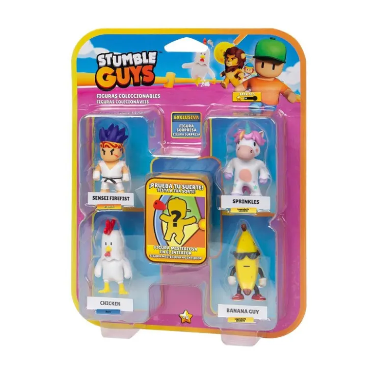 Stumble Guys Pack 5 Figuras Acción Varios Modelos>Otras marcas Best