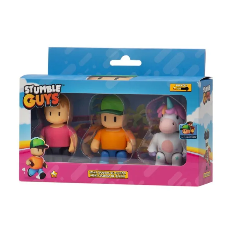 Stumble Guys Pack 3 Figuras Acción Varios Modelos>Otras marcas Best