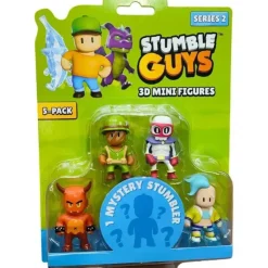 Stumble Guys Serie 2 Mini Figuras 3D 5-Pack>Otras marcas Hot