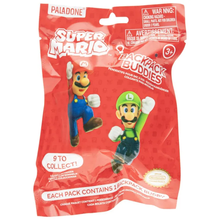 Backpack Buddies Llavero Varios Modelos>Super mario Discount