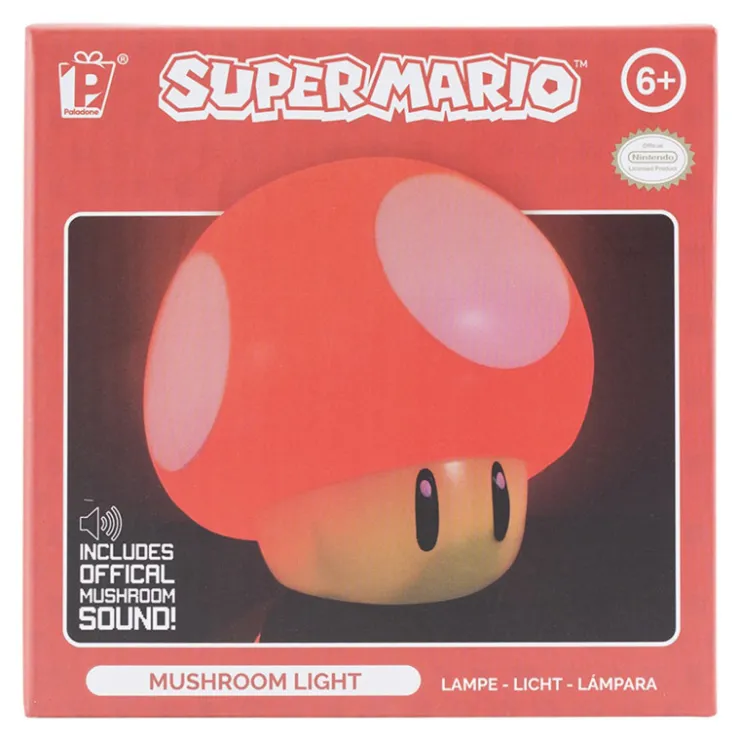 Lámpara Ambiente Diseño Seta>Super mario Hot