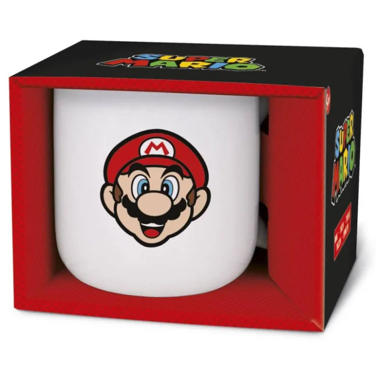 Taza Cerámica Desayuno 400 ml>Super mario Clearance