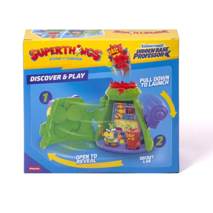 Kazoom Power Hidden Base Professor K>Superthings Sale