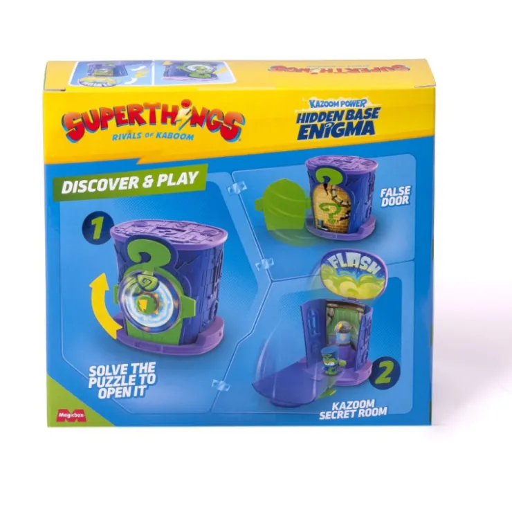 Kazoom Power Hidden Base Enigma>Superthings Online