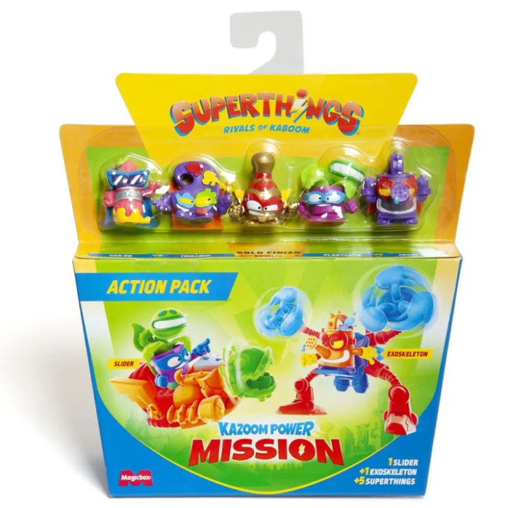 Kazoom Power Mission Action Pack Varios Modelos>Superthings Outlet