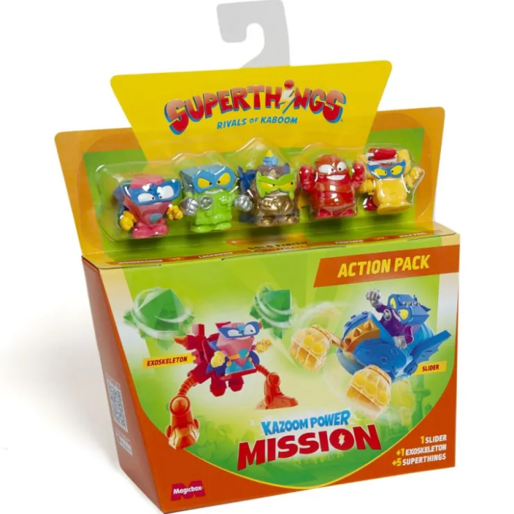 Kazoom Power Mission Action Pack Varios Modelos>Superthings Outlet