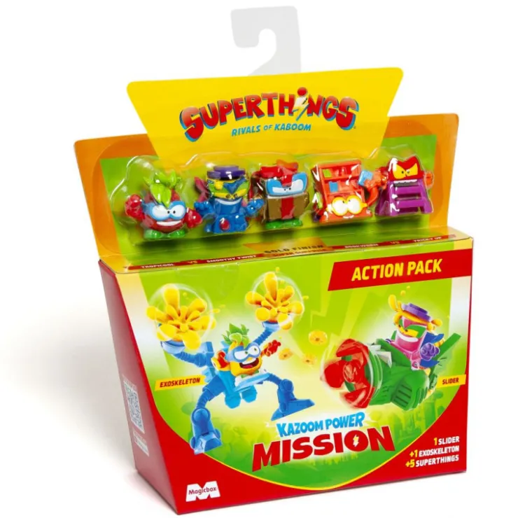 Kazoom Power Mission Action Pack Varios Modelos>Superthings Outlet
