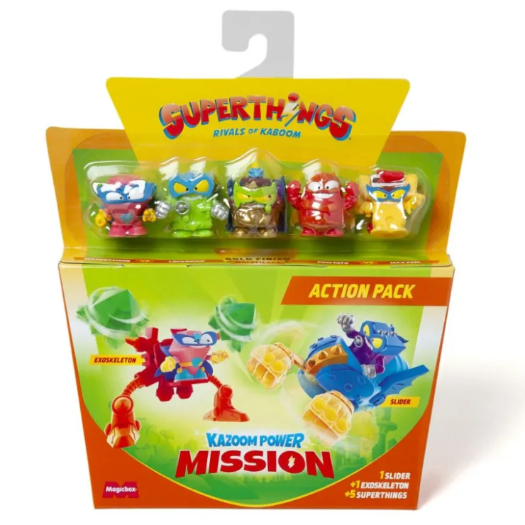 Kazoom Power Mission Action Pack Varios Modelos>Superthings Outlet
