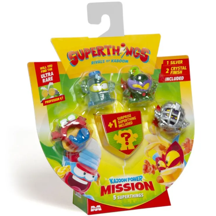 Kazoom Power Pack 5 Figuras Varios Modelos>Superthings Outlet
