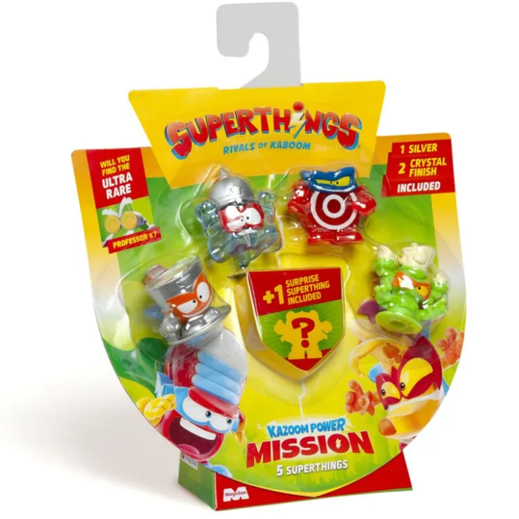 Kazoom Power Pack 5 Figuras Varios Modelos>Superthings Outlet