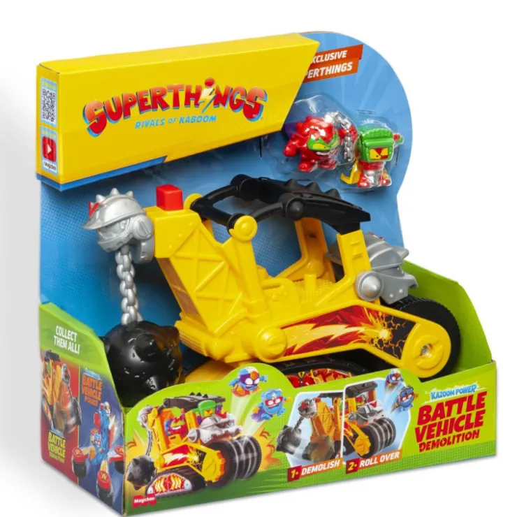 Kazoom Power Battle Vehicle Demolition>Superthings Best