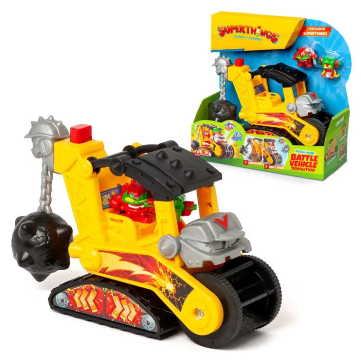 Kazoom Power Battle Vehicle Demolition>Superthings Best