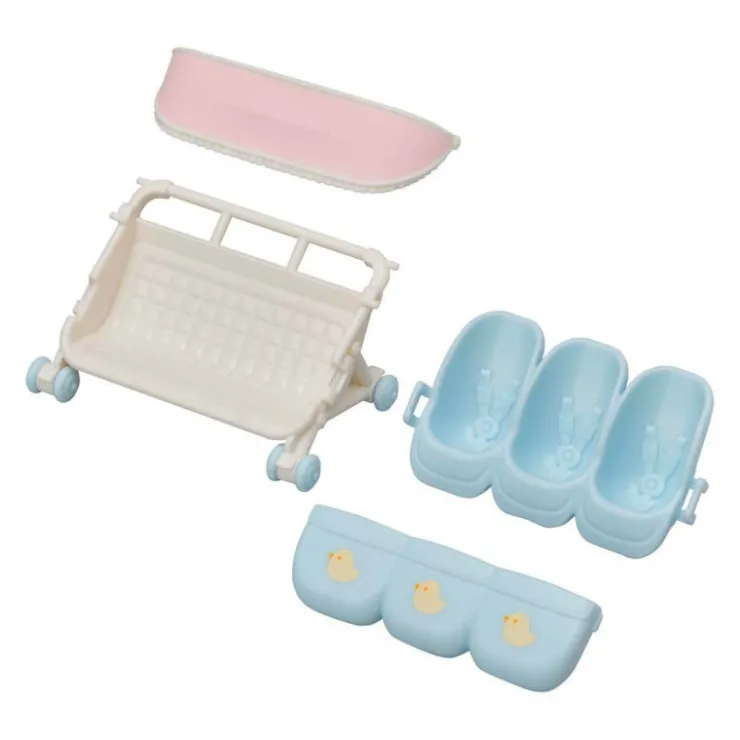 Carrito De Trillizos>Sylvanian families