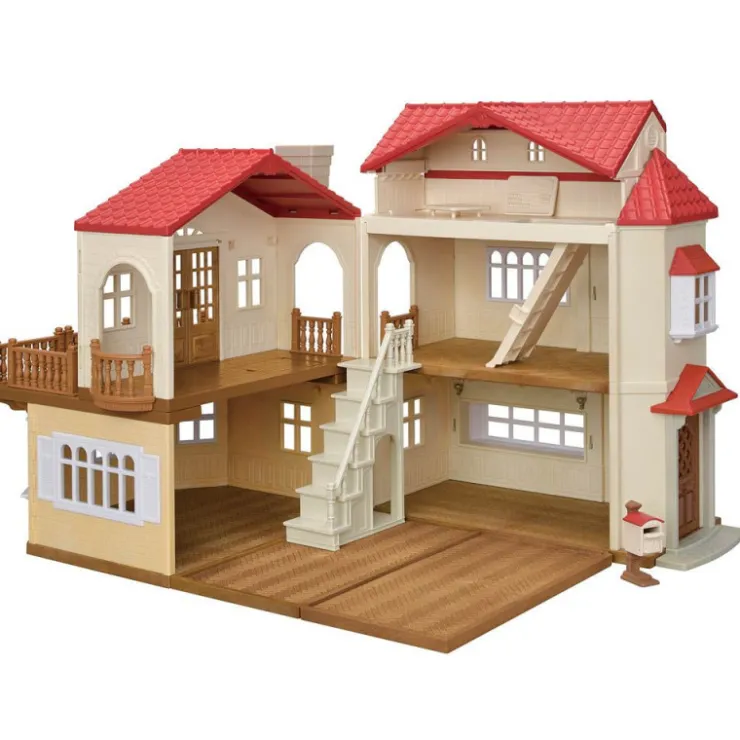 Casa Con Luces Ático Secreto>Sylvanian families Outlet