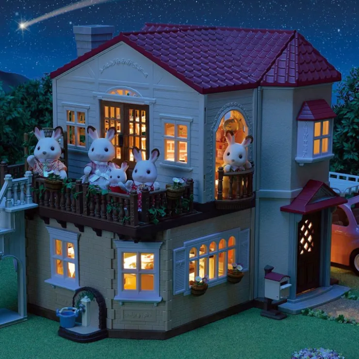 Casa Con Luces Ático Secreto>Sylvanian families Outlet