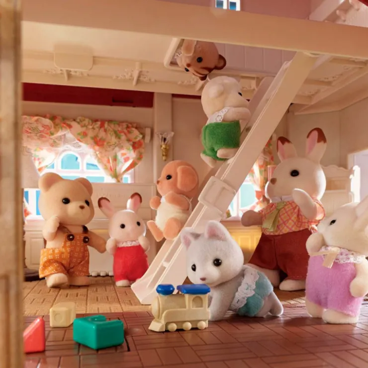 Casa Con Luces Ático Secreto>Sylvanian families Outlet