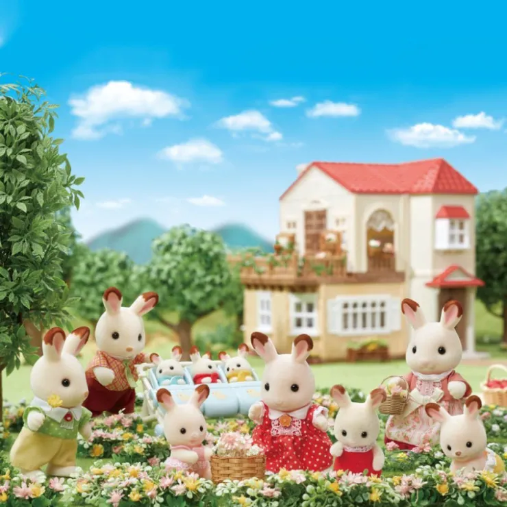 Familia Conejo Chocolate>Sylvanian families
