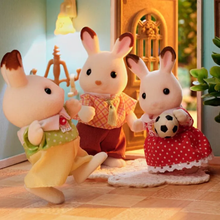 Familia Conejo Chocolate>Sylvanian families