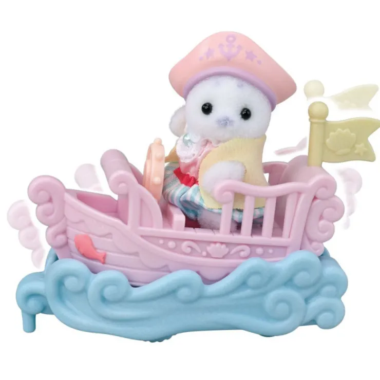 Puffy Foca y Cara Latte Surcan las Olas>Sylvanian families Online
