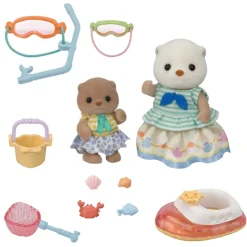 Set Hermanas Nutria>Sylvanian families