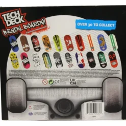 Bendy Boards Pack 10 Rubberized Fingerboards>Tech deck New