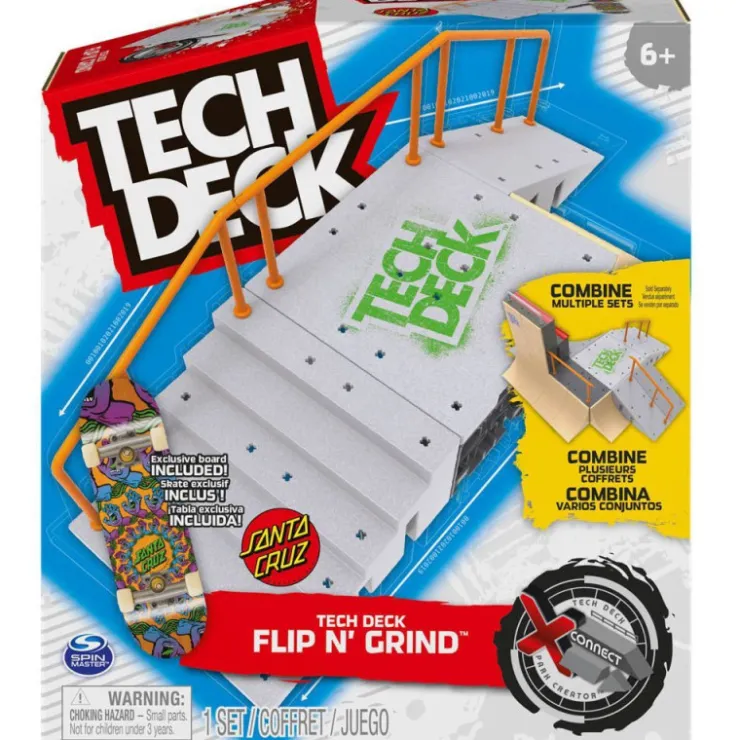 Flip N' Grind Juego de Rampas Personalizable>Tech deck