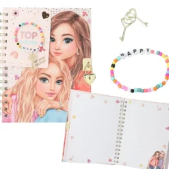 Diario con Candado y Pulsera><noscript><img width=