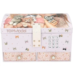 Joyero Grande con Código y Sonido Cat Love>Topmodel Sale