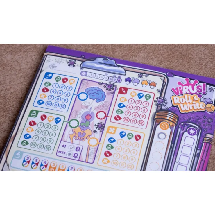 Virus! Roll & Write Juego de Mesa>Otras marcas Online