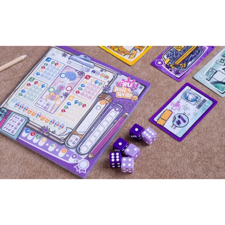 Virus! Roll & Write Juego de Mesa>Otras marcas Online