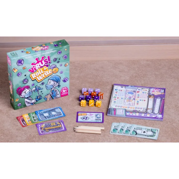 Virus! Roll & Write Juego de Mesa>Otras marcas Online