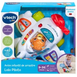Baby Avión infantil de Arrastre Lolo Piloto>Vtech Hot