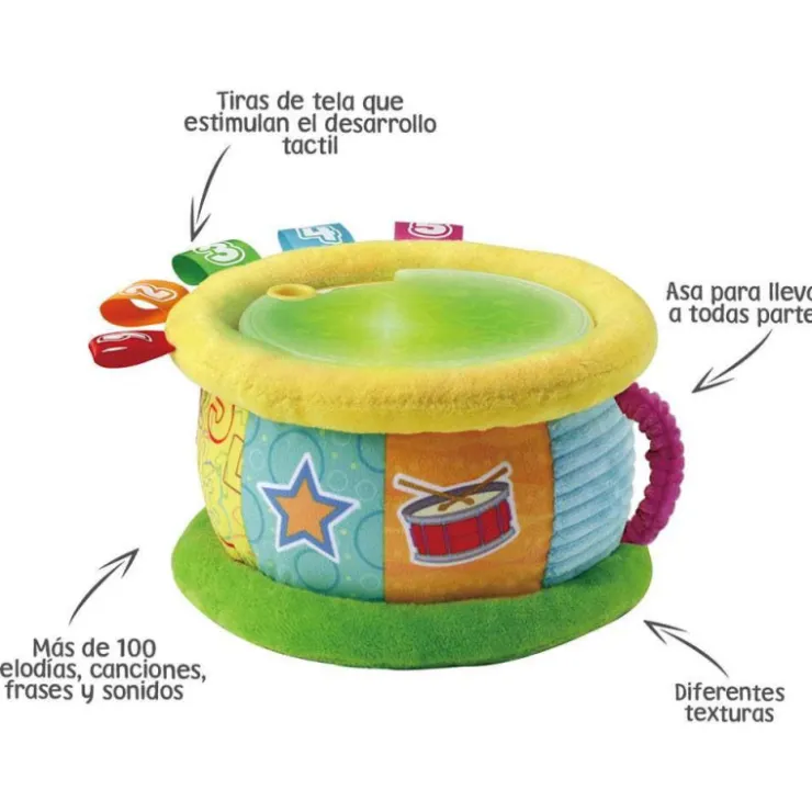 Baby Tambor Lces Mágicas Bilingüe>Vtech Hot