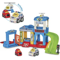 Baby Tut Tut Bólidos Comisaría De Policía con Robín Coche de Policia><noscript><img width=