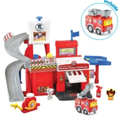 Baby Tut Tut Bólidos Parque de bomberos con Valiente Camión de Bomberos><noscript><img width=